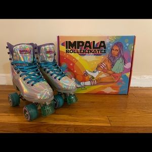 Impala holographic roller skates